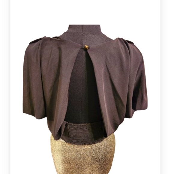 Vintage Blouse with Open Back - Picture 2 of 5